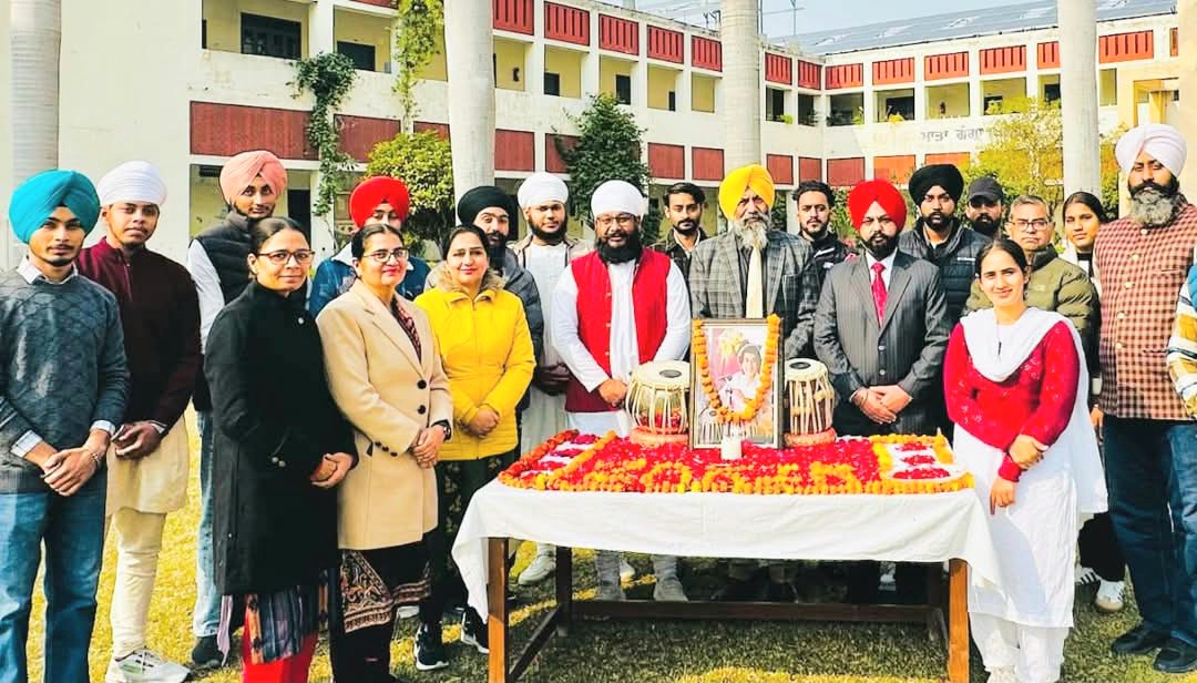 सिख नेशनल कॉलेज बंगा ने उस्ताद जाकिर हुसैन को श्रद्धांजलि दी
